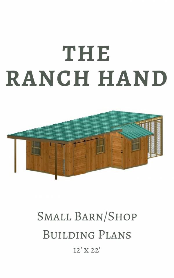 Small Barn or Shed Building Plans