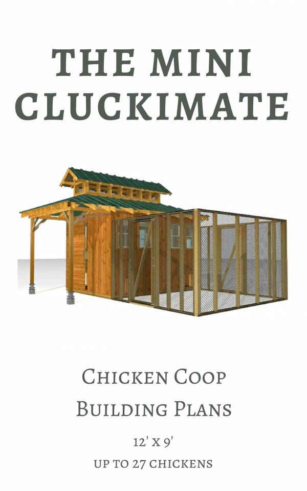 The Mini Cluckimate Chicken Coop Plans